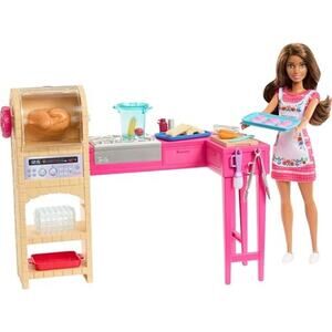 Barbie & Teresa Recipe for Friendship Doll Kitchen Playset 20+ Accessories NWT